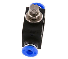 Recht Regelventiel 3/16 inch (4.76 mm) Messing/PBT