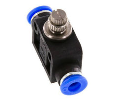 Recht Regelventiel 1/4 inch (6.35 mm) Messing/PBT