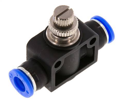 Recht Regelventiel 5/16 inch (7.94 mm) Messing/PBT