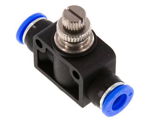 Recht Regelventiel 5/16 inch (7.94 mm) Messing/PBT