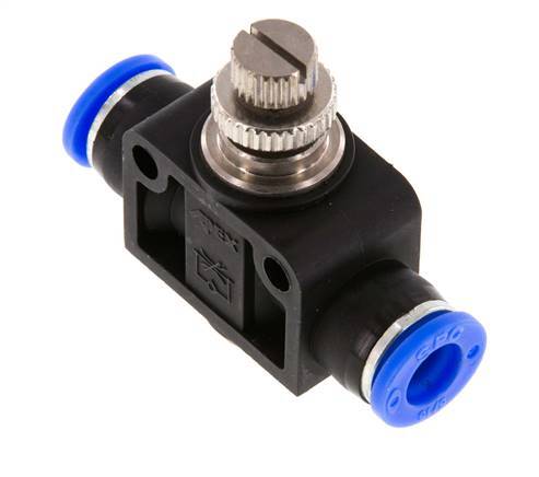 Recht Regelventiel 5/16 inch (7.94 mm) Messing/PBT