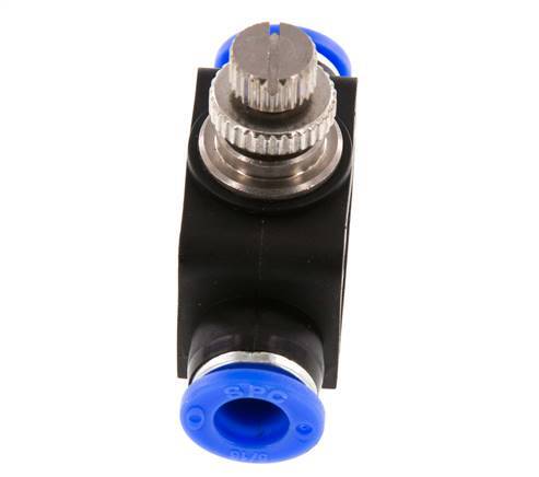 Recht Regelventiel 5/16 inch (7.94 mm) Messing/PBT