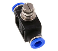 Recht Regelventiel 3/8 inch (9.52 mm) Messing/PBT