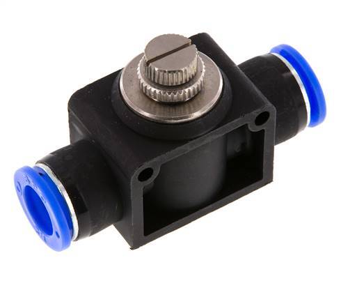 Recht Regelventiel 1/2 inch (12.7 mm) Messing/PBT