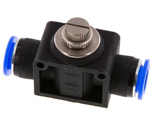 Recht Regelventiel 1/2 inch (12.7 mm) Messing/PBT