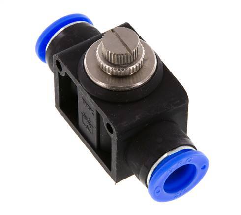 Recht Regelventiel 1/2 inch (12.7 mm) Messing/PBT