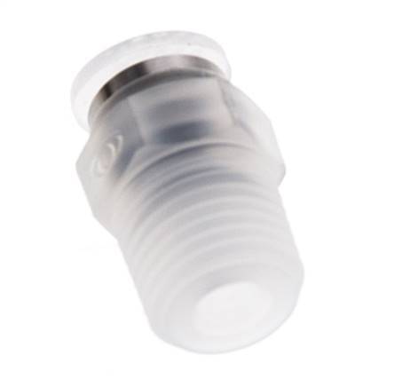 6mm x R1/4'' PA Insteekfitting Buitendraad EPDM/PTFE
