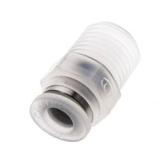 6mm x R1/4'' PA Insteekfitting Buitendraad EPDM/PTFE