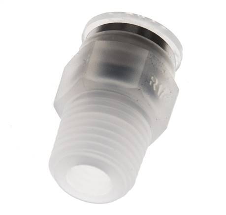 8mm x R1/4'' PA Insteekfitting Buitendraad EPDM/PTFE