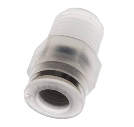 8mm x R1/4'' PA Insteekfitting Buitendraad EPDM/PTFE