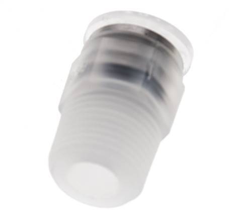 10mm x R3/8'' PA Insteekfitting Buitendraad EPDM/PTFE