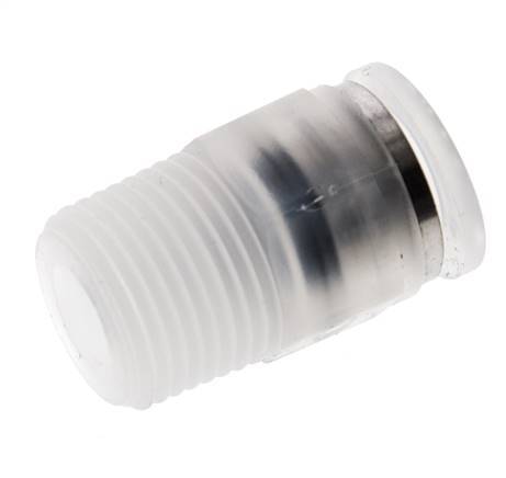 10mm x R3/8'' PA Insteekfitting Buitendraad EPDM/PTFE