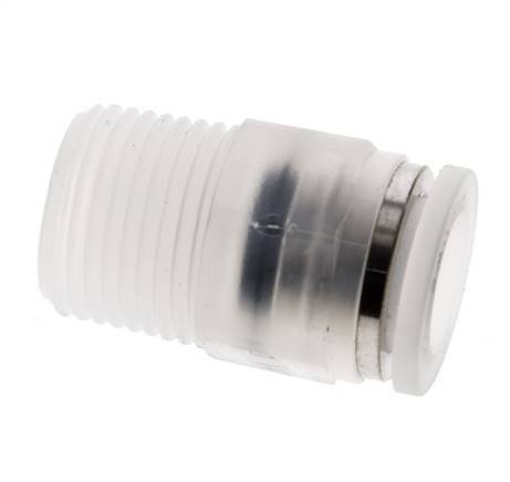 10mm x R3/8'' PA Insteekfitting Buitendraad EPDM/PTFE