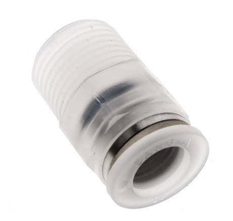 10mm x R3/8'' PA Insteekfitting Buitendraad EPDM/PTFE