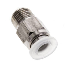6mm x R1/8'' RVS/PA Insteekfitting Buitendraad EPDM/PTFE