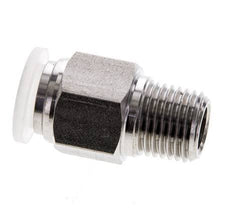 10mm x R1/4'' RVS/PA Insteekfitting Buitendraad EPDM/PTFE