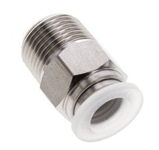 10mm x R3/8'' RVS/PA Insteekfitting Buitendraad EPDM/PTFE