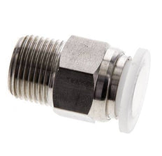 12mm x R3/8'' RVS/PA Insteekfitting Buitendraad EPDM/PTFE
