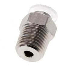 12mm x R1/2'' RVS/PA Insteekfitting Buitendraad EPDM/PTFE