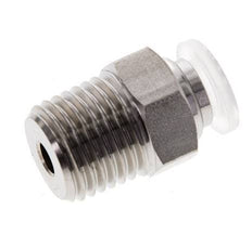 12mm x R1/2'' RVS/PA Insteekfitting Buitendraad EPDM/PTFE