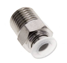 12mm x R1/2'' RVS/PA Insteekfitting Buitendraad EPDM/PTFE