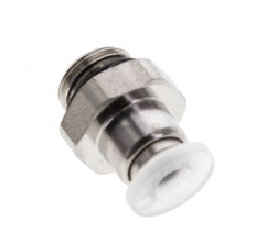 4mm x G1/8'' PA/RVS Insteekfitting Buitendraad EPDM