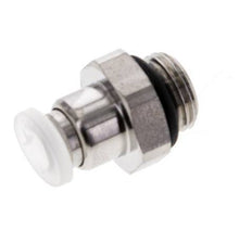4mm x G1/8'' PA/RVS Insteekfitting Buitendraad EPDM