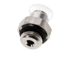 4mm x G1/8'' PA/RVS Insteekfitting Buitendraad EPDM