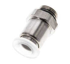 6mm x G1/8'' PA/RVS Insteekfitting Buitendraad EPDM