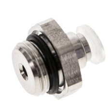 4mm x G1/4'' PA/RVS Insteekfitting Buitendraad EPDM