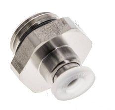 4mm x G1/4'' PA/RVS Insteekfitting Buitendraad EPDM