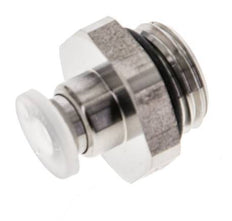 4mm x G1/4'' PA/RVS Insteekfitting Buitendraad EPDM