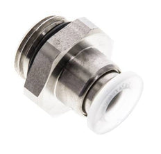 6mm x G1/4'' PA/RVS Insteekfitting Buitendraad EPDM