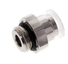 8mm x G1/4'' PA/RVS Insteekfitting Buitendraad EPDM