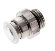8mm x G1/4'' PA/RVS Insteekfitting Buitendraad EPDM
