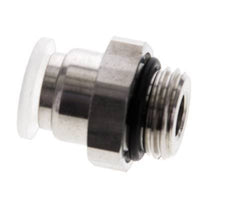 8mm x G1/4'' PA/RVS Insteekfitting Buitendraad EPDM