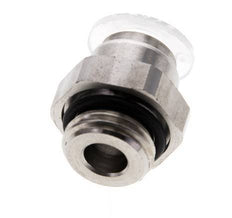8mm x G1/4'' PA/RVS Insteekfitting Buitendraad EPDM