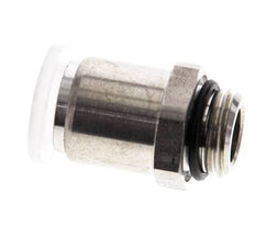10mm x G1/4'' PA/RVS Insteekfitting Buitendraad EPDM