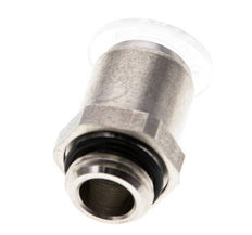 10mm x G1/4'' PA/RVS Insteekfitting Buitendraad EPDM