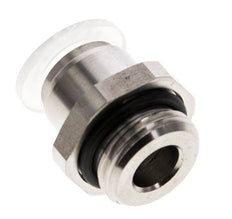 10mm x G3/8'' PA/RVS Insteekfitting Buitendraad EPDM