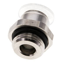 10mm x G3/8'' PA/RVS Insteekfitting Buitendraad EPDM
