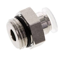 10mm x G1/2'' PA/RVS Insteekfitting Buitendraad EPDM