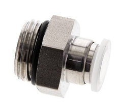 10mm x G1/2'' PA/RVS Insteekfitting Buitendraad EPDM