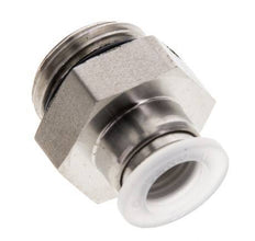 10mm x G1/2'' PA/RVS Insteekfitting Buitendraad EPDM
