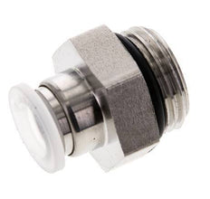 10mm x G1/2'' PA/RVS Insteekfitting Buitendraad EPDM