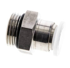 12mm x G1/2'' PA/RVS Insteekfitting Buitendraad EPDM