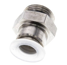12mm x G1/2'' PA/RVS Insteekfitting Buitendraad EPDM