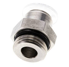 12mm x G1/2'' PA/RVS Insteekfitting Buitendraad EPDM
