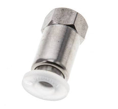 4mm x M 5 RVS/PA Insteekfitting Binnendraad EPDM/PTFE