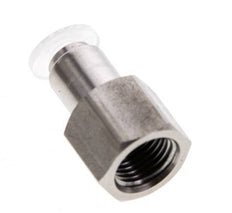 4mm x G1/8'' RVS/PA Insteekfitting Binnendraad EPDM/PTFE
